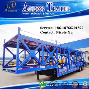 8-14 Units 20m Car Transport Semi Trailer (frame style)