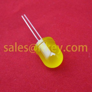 10mm Round Yellow LED Lamp